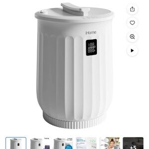 iHome White Luxury Towel Warmer